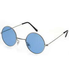 Lennon Ozzy Round Glasses (Blue)  70's 80's Fancy Dress Retro Celebrity 