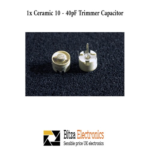 Ceramic pf trimmer - 1x, 10-40