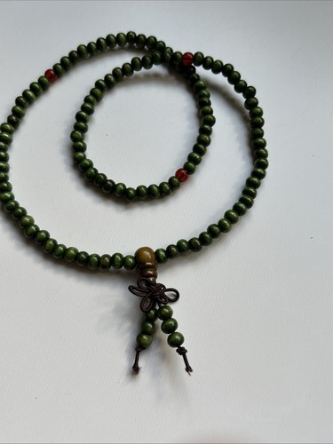 108 beads 6mm natural - 108,