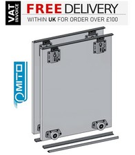 Wardrobe Sliding Door Track Gear System Kit - Tracks 2000mm, 2500mm amd 3000mm