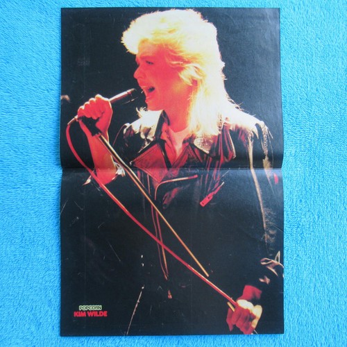 Kim wilde poster popcorn - wilde,