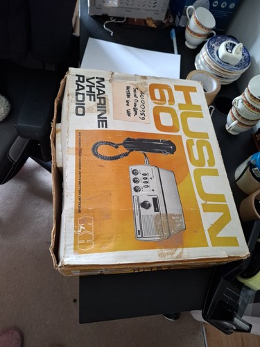 Vintage husun marine vhf - vintage,