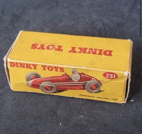 Dinky toys maserati racing car - dinky,