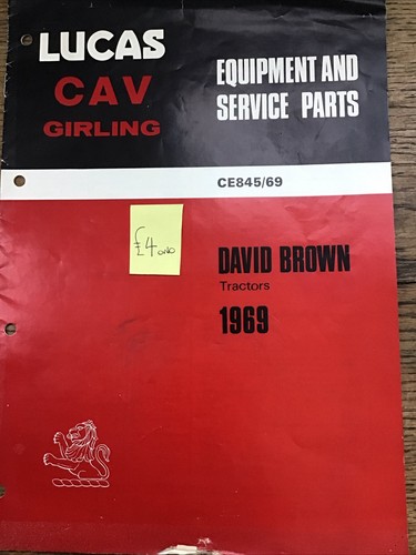 David brown tractor 1969 - brown,