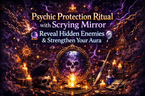 Psychic protection ritual with - protection,