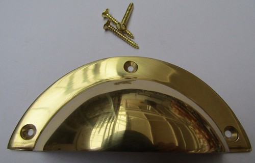 Large solid brass - solid, cup