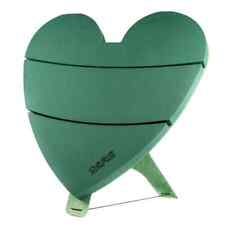 Heart Shape on Wooden Stand OASIS® Ideal Floral Foam Funeral Tribute 3 Sizes