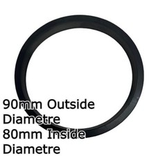 FILTER REDUCING RING AIR FILTER NECK RUBBER REDUCER REDUCTION 90mm to 80mm