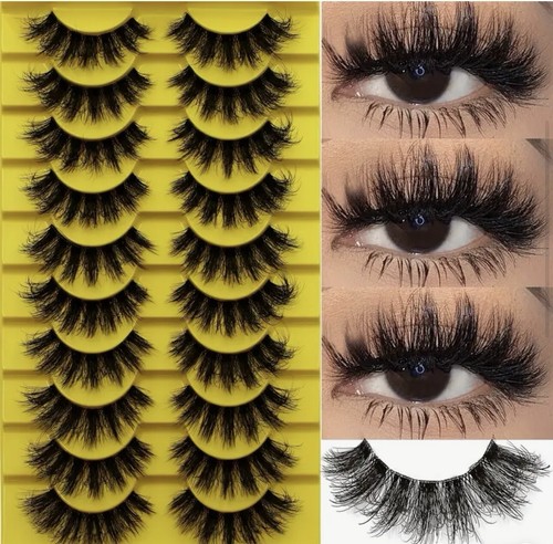 Pk10 fluffy false eye - pk10,