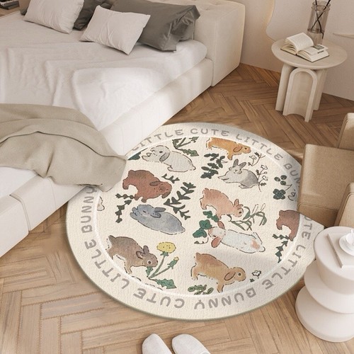 New round circle rugs - round,