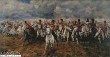 Military Art print battle of