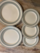M&S Truro Stripe Dinner Plates & Side Plates Collectors Items 