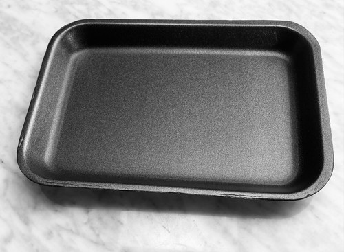 Black polystyrene foam - polystyrene,