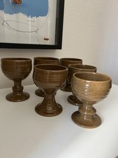 6x Brown Vintage Studio