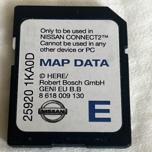 Nissan connect2 map data - nissan,