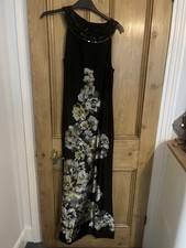 MONSOON black floral  maxi