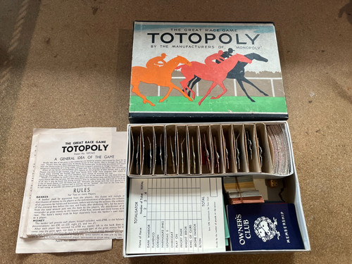 Totopoly game board pieces - board, &