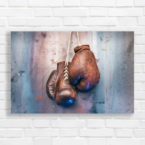 Vintage boxing gloves - boxing, hanging