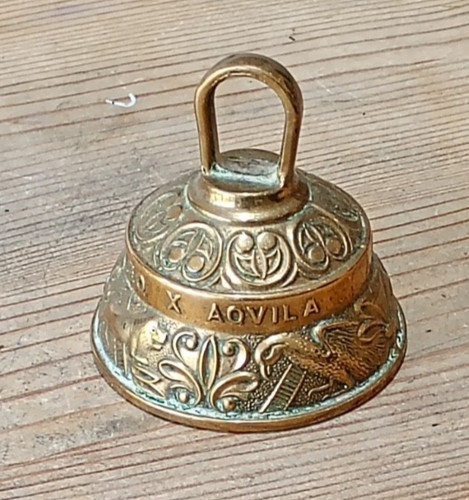 Small brass sanctuary bell 5cm