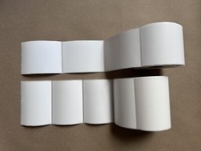 75mm x 100mm 4" x 3"  Large White Thermal Address Labels Sticky Plain Stickers