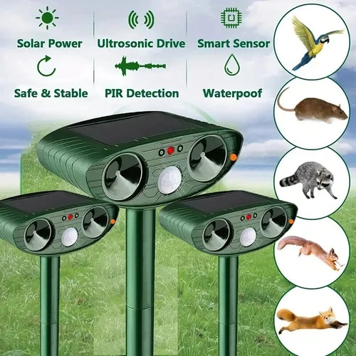 Ultrasonic solar cat dog - cat,