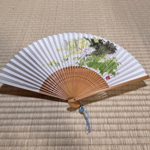 Kyoto fan large showa - showa, retro
