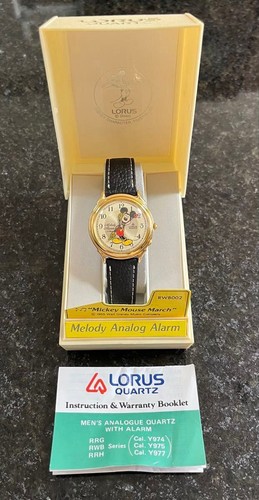 Lorus seiko disney - disney, mickey