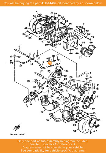Yamaha nozzle 41r - nozzle,, 41r-14489-00
