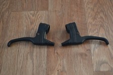 Vintage Black Plastic Flat