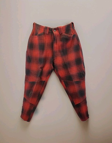 Vintage wool red - vintage, check