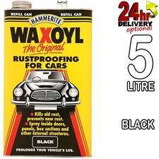 Hammerite 5litre Black Refill