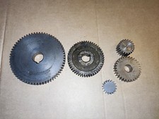 Lathe Change Gears (Stamped)
