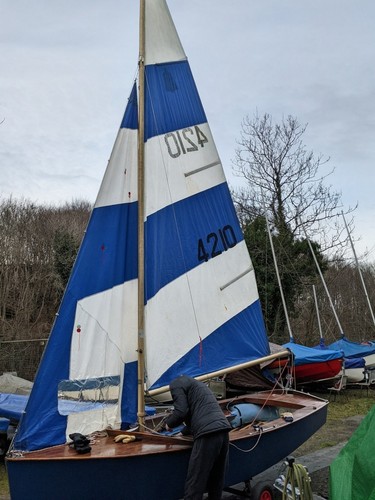 Classic wooden gp14 - classic, gp14,