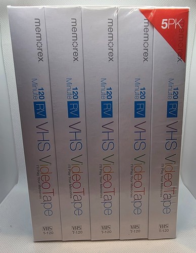 Memorex 120 minute vhs - memorex,