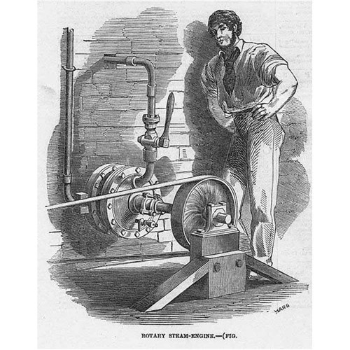 Rotary steam engine - rotary,