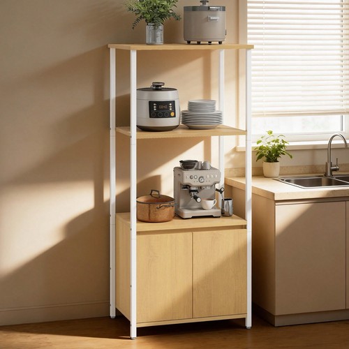 Natural wood storage rack - storage,