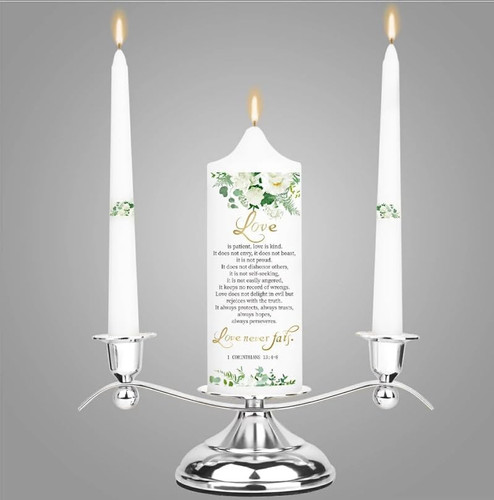Unity floral candles - floral,