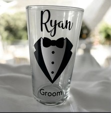 Personalised Pint Glass For