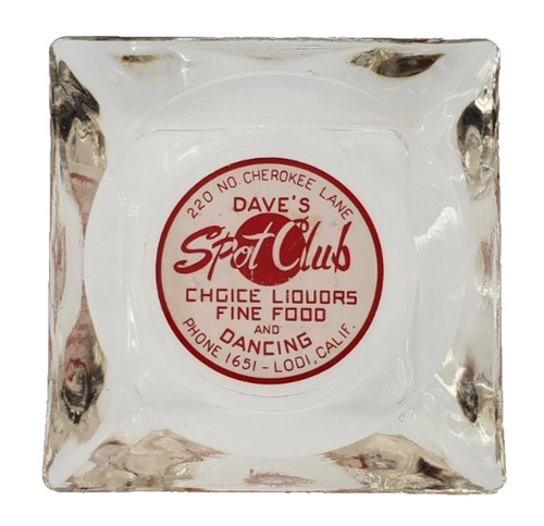 Vintage marketing ashtray - vintage,