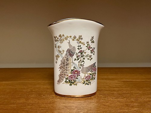 Vintage special ceramic vase - ceramic,