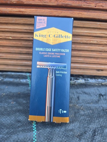 King gillette double edge - c,
