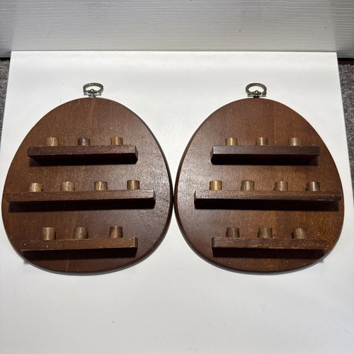 Vintage wooden wall display - wall,