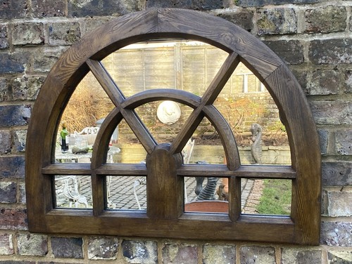 Large gothic style arch mirror