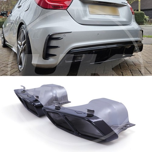 Gloss black quad exit - gloss,
