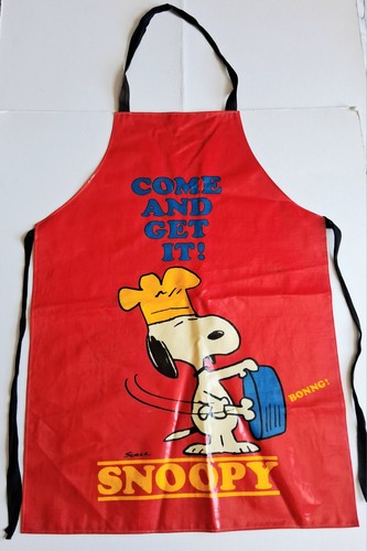 Vintage adult red pvc - vintage, snoopy