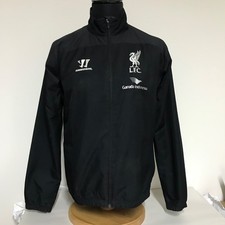 Liverpool FC Warrior Running Jacket Training top Full zip Black Small