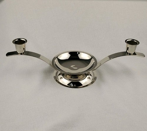 Unity candle holder chrome - unity,