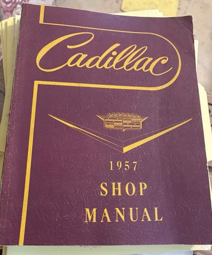 1957 cadillac shop manual - 1957, /