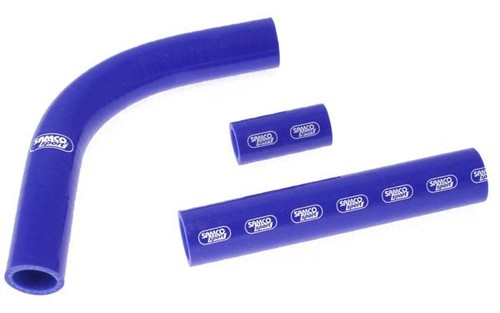Blue samco silicon rad hoses - silicon,