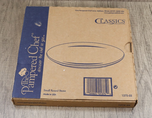 The pampered chef small - small, round